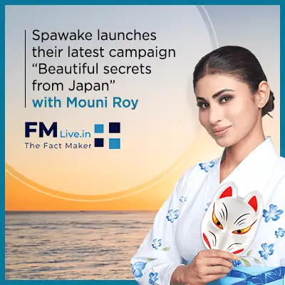 Campaign with Mouni Roy
