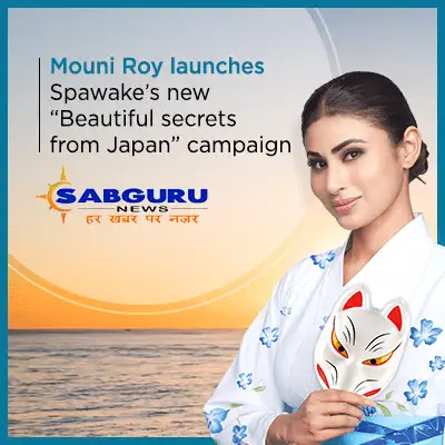 Campaign with Mouni Roy